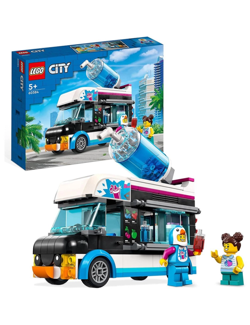 Lego - LEGO CITY CARRINHA ESCORREGADIA DO PINGUIM 60384