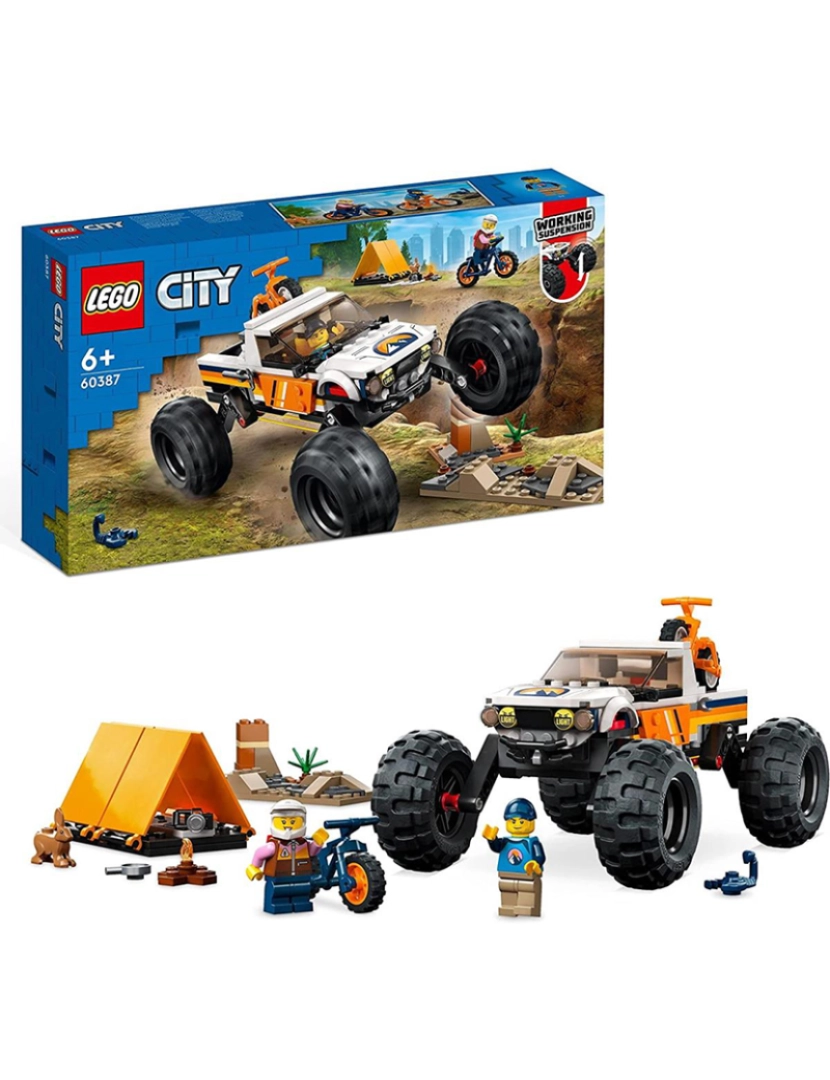 Lego - Lego City Aventura Todo-O-Terreno 4X4 60387