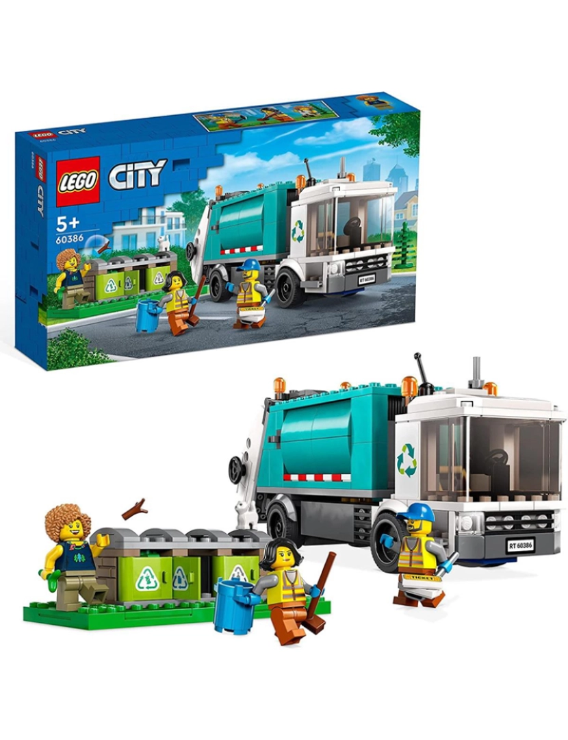 Lego - Lego City Camião De Reciclagem 60386