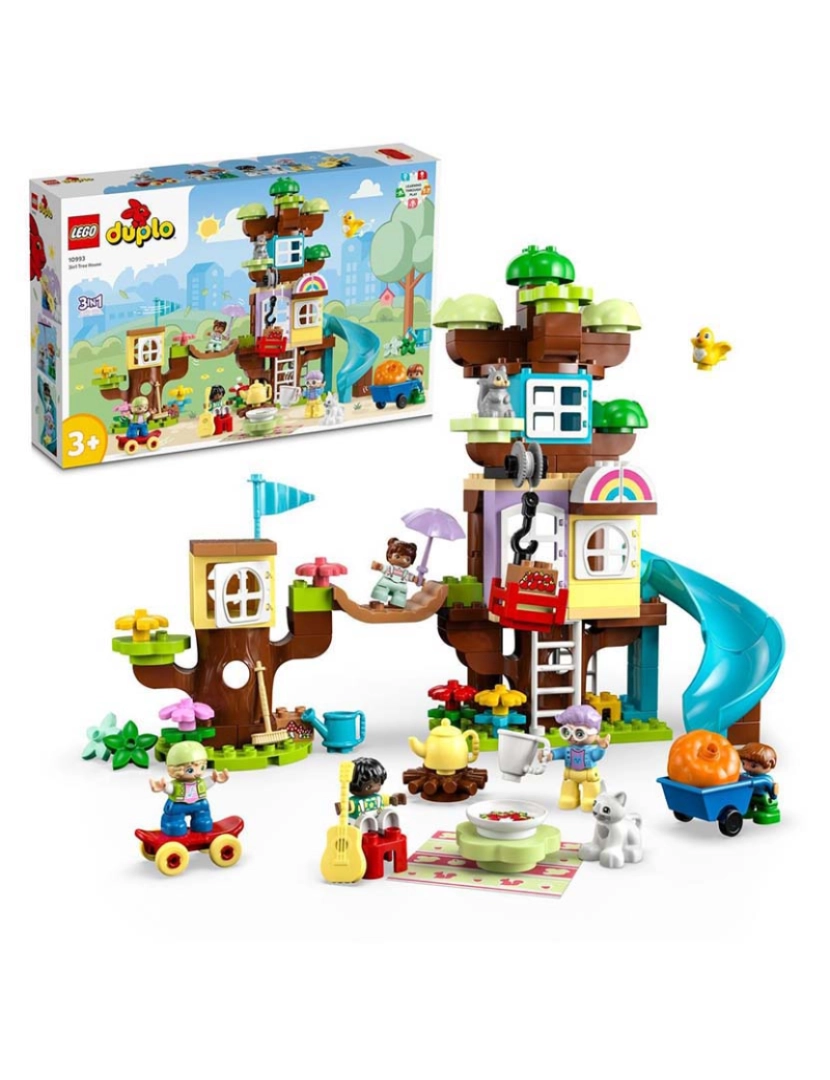 Lego - LEGO DUPLO CASA DA ARVORE 3 EM 1 10993