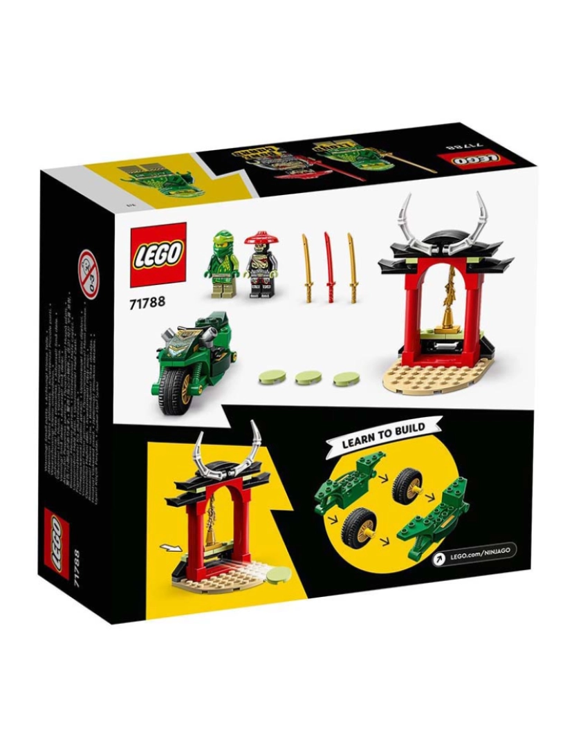 imagem de Lego Ninjago Mota Ninja Do Lloyd 717887