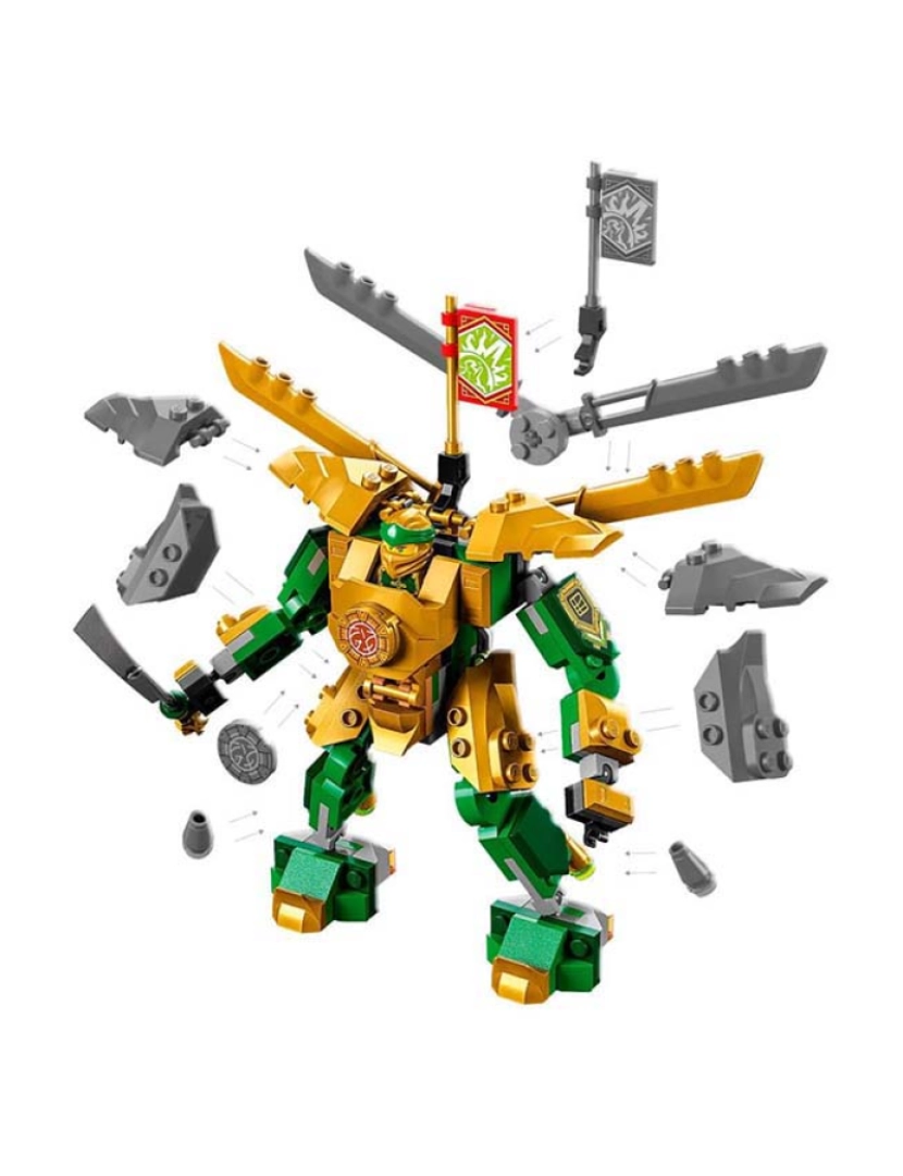 imagem de Lego Ninjago Robo De Combate Evo E Lloyd 717814