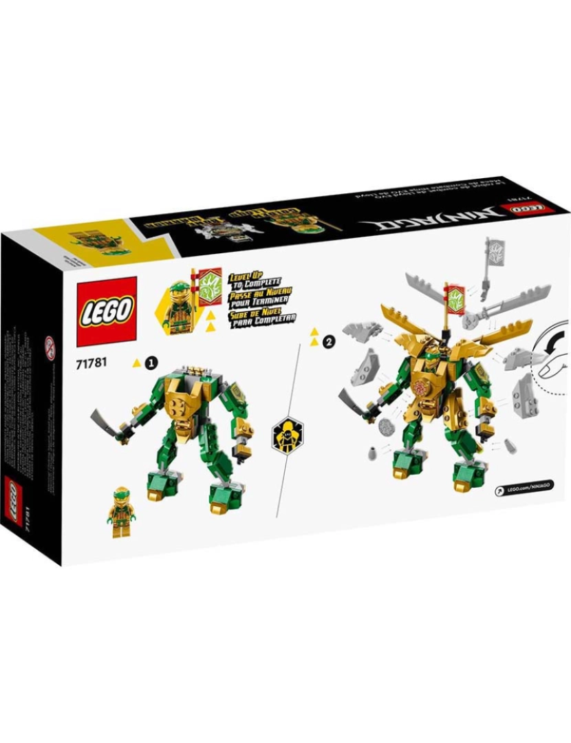 imagem de Lego Ninjago Robo De Combate Evo E Lloyd 717819