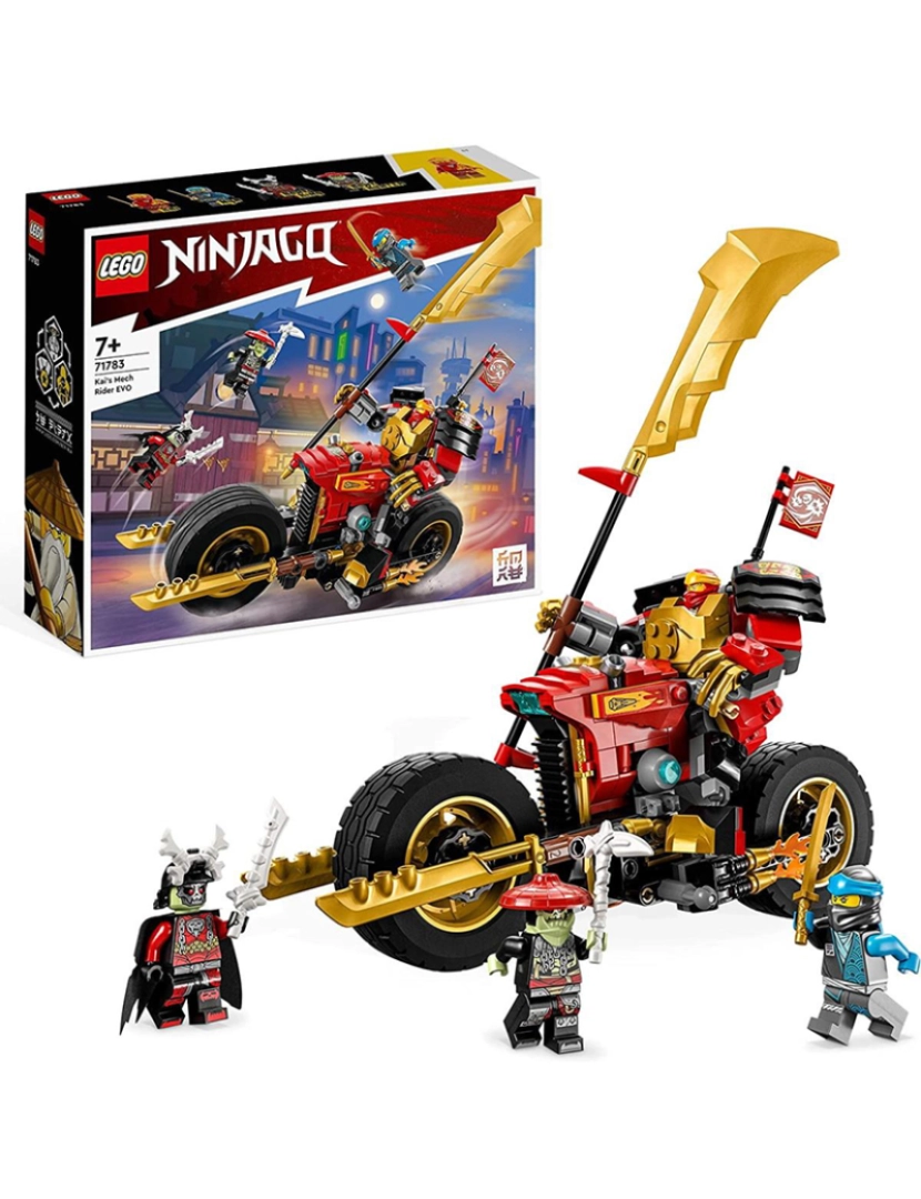Lego - Lego Ninjago Moto Motoqueiro Evo De Kai 71783