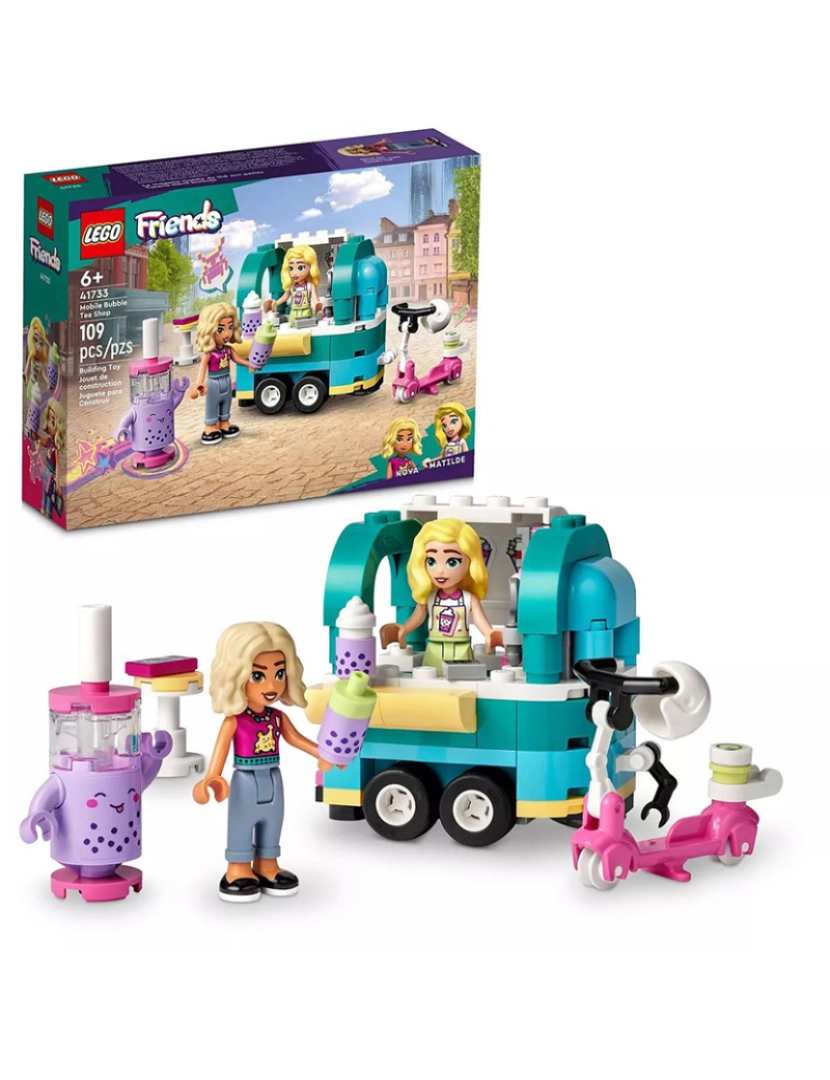 Lego - Lego Friends Loja Cha De Bolhas Movel 41733