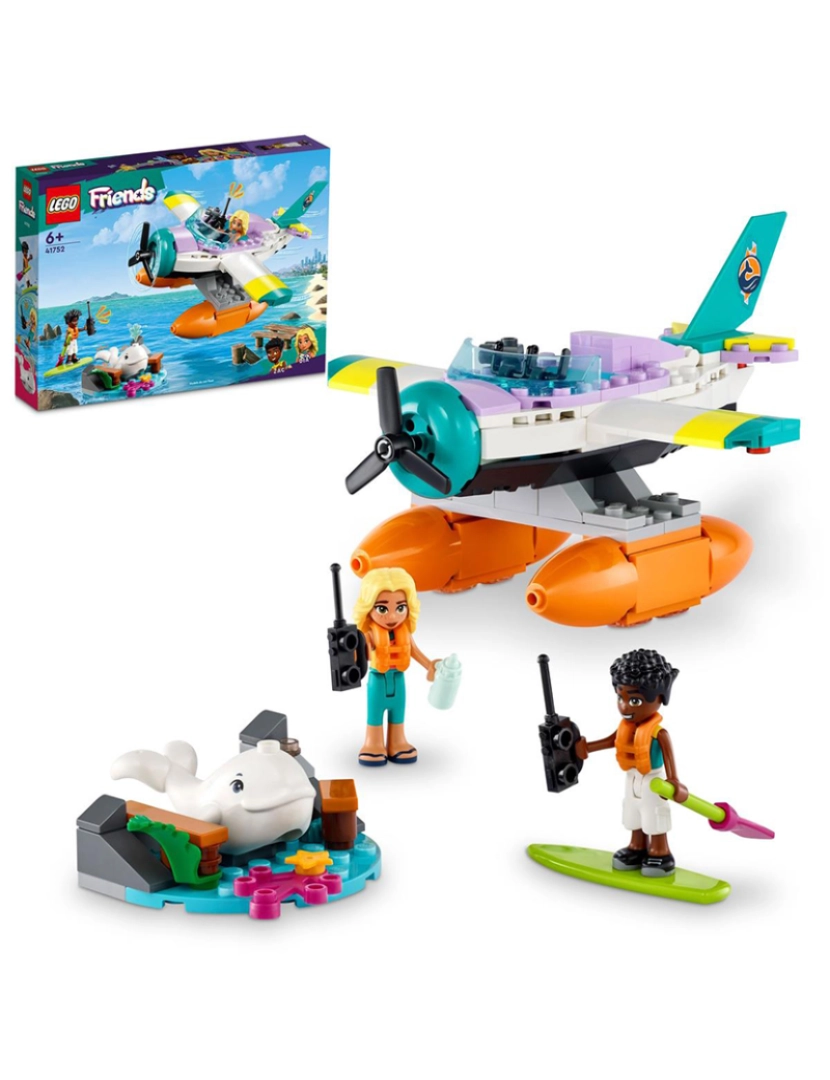 Lego - Lego Friends Avião Resgate Maritimo 41752