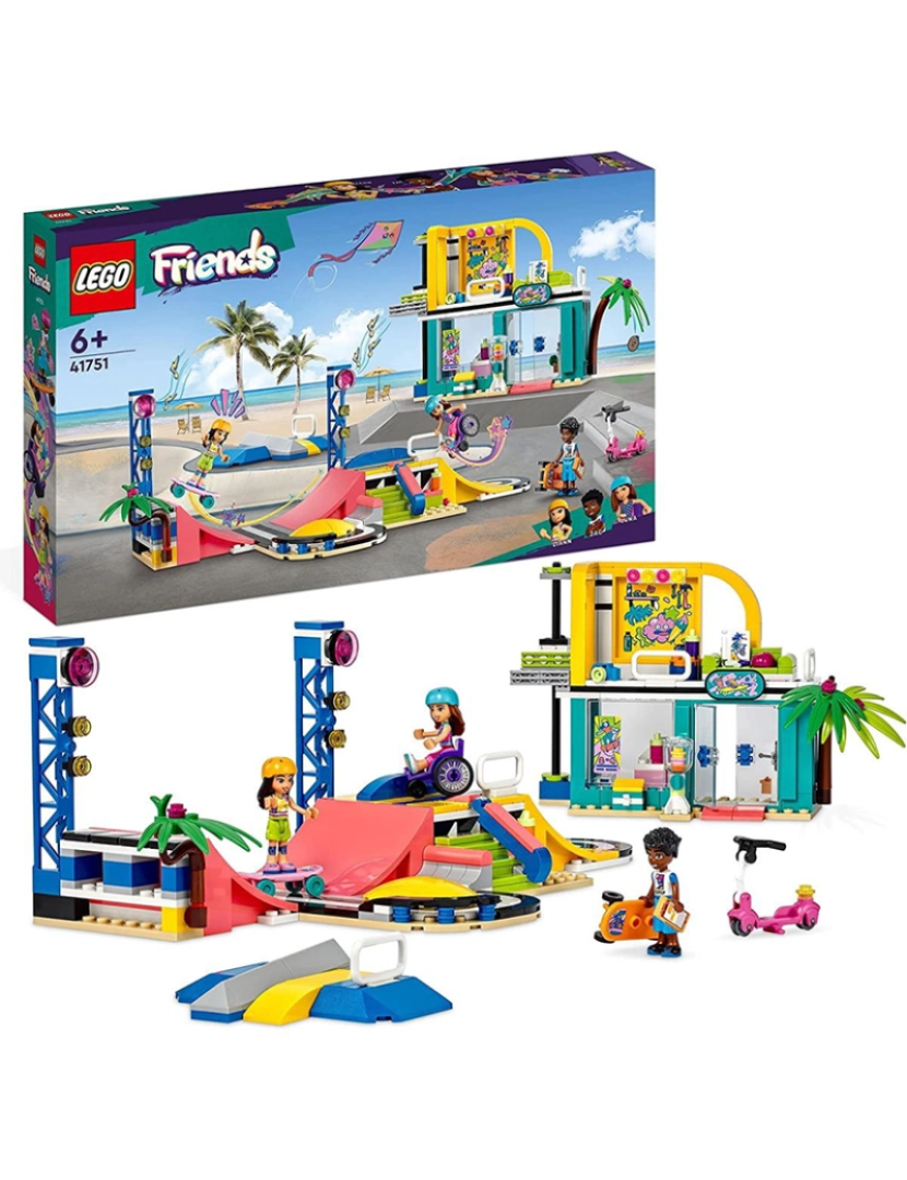 Lego - LEGO FRIENDS PARQUE SKATE 41751