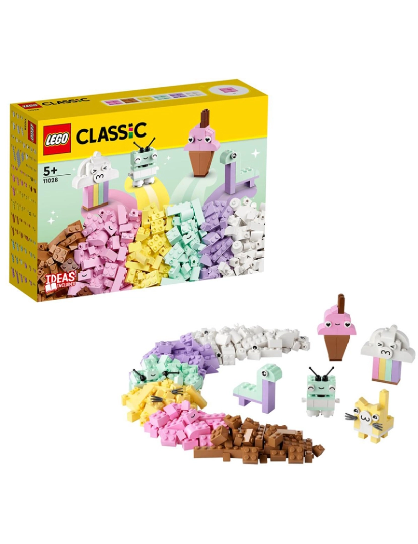 Lego - Lego Classic Diversão Criativa Pastel 11028