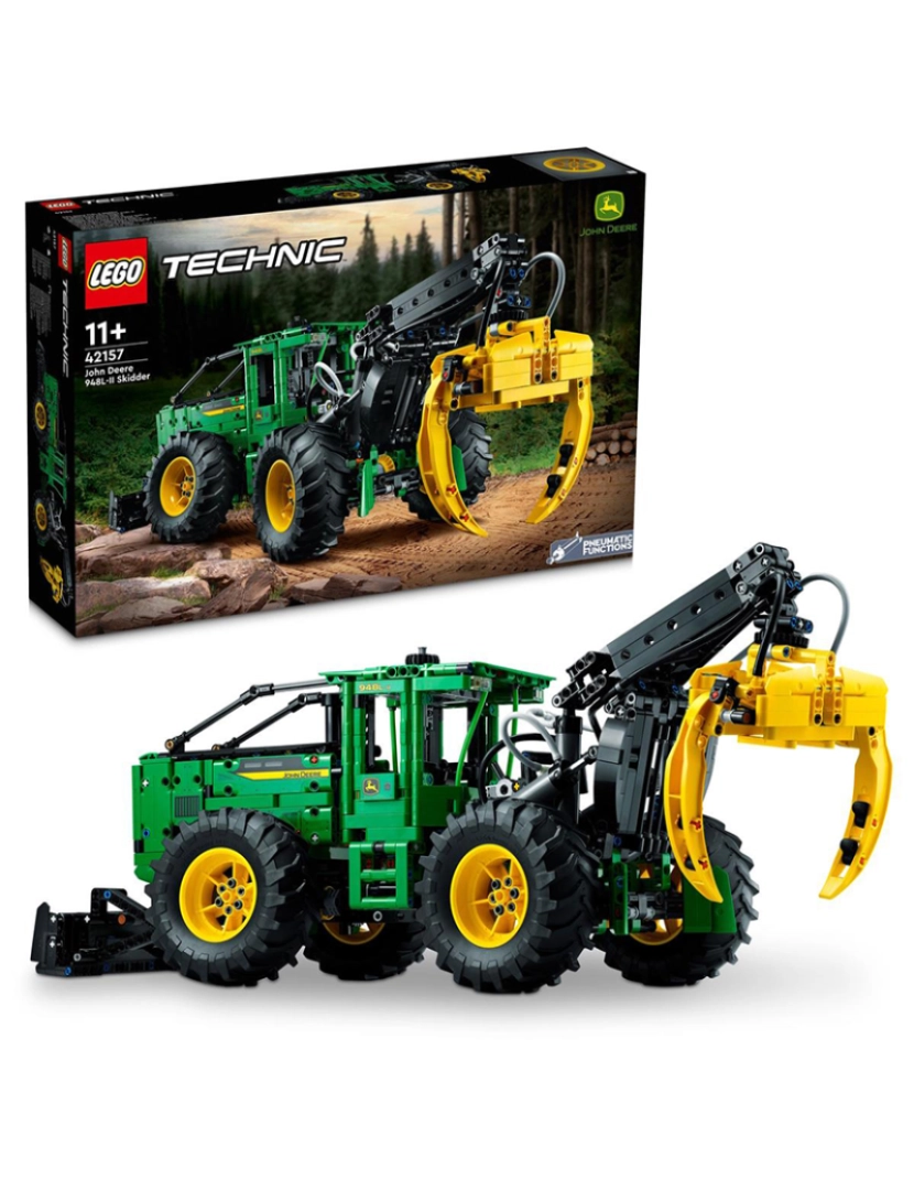 Lego - LEGO TECHNIC TRATOR SKIDDER JOHN DEERE 948L 42157