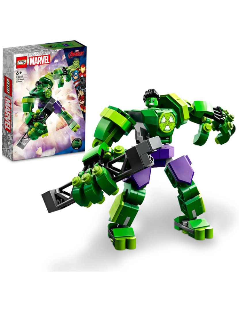 Lego - Lego Super Heroes Armadura Robotica De Hulk 76241