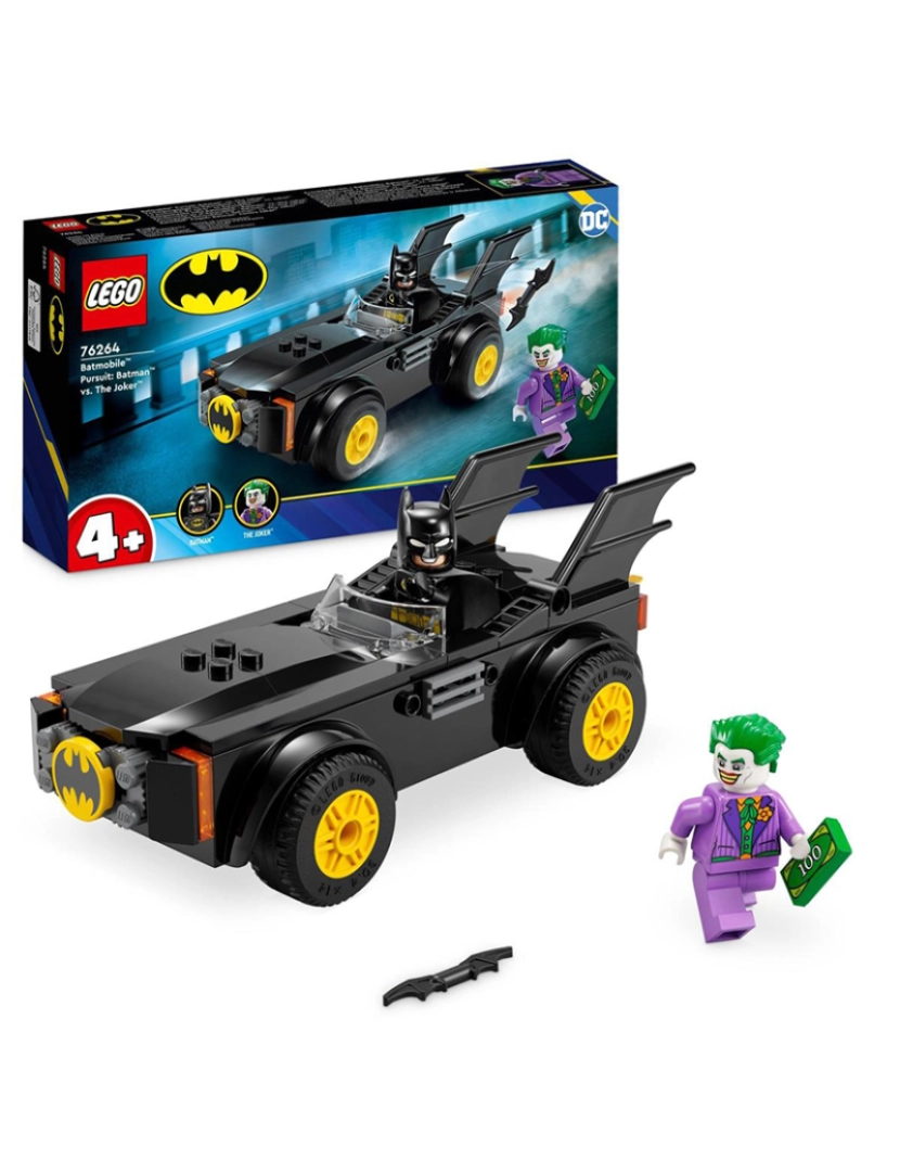 Lego - Lego Super Heroes Persegui. Batman Vs Joker 76264