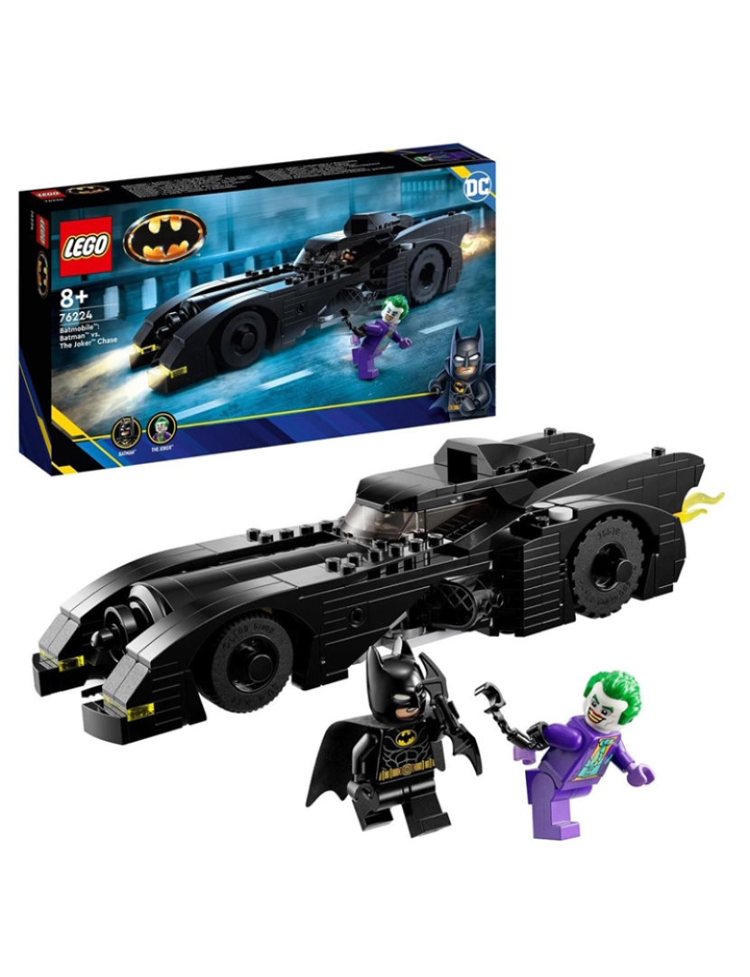 Lego - LEGO SUPER HEROES BATMOVEL PERSEGUI.VS JOKER 76224