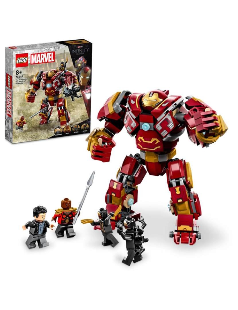 Lego - Lego Super Heroes Hulbuster Batalha Wakanda 76247