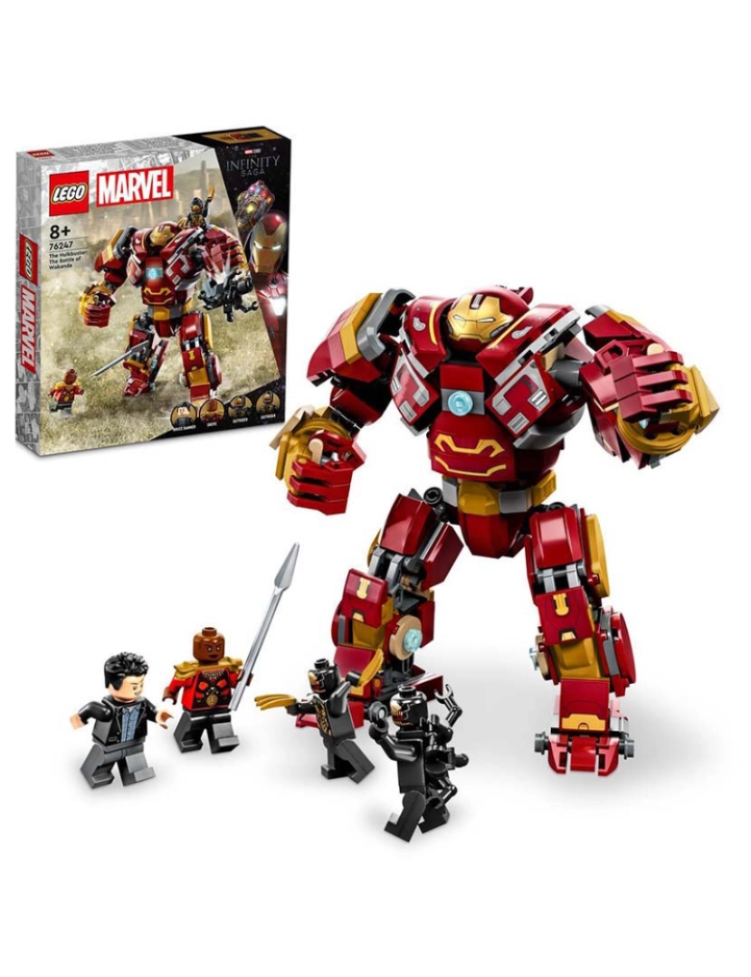 Lego - Lego Super Heroes Hulbuster Batalha Wakanda 76247