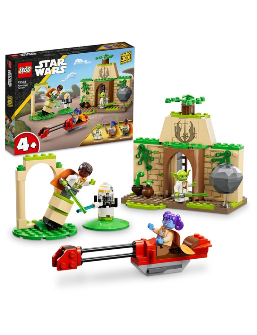 Lego - Lego Star Wars Tenoo Jedi Temple 75358