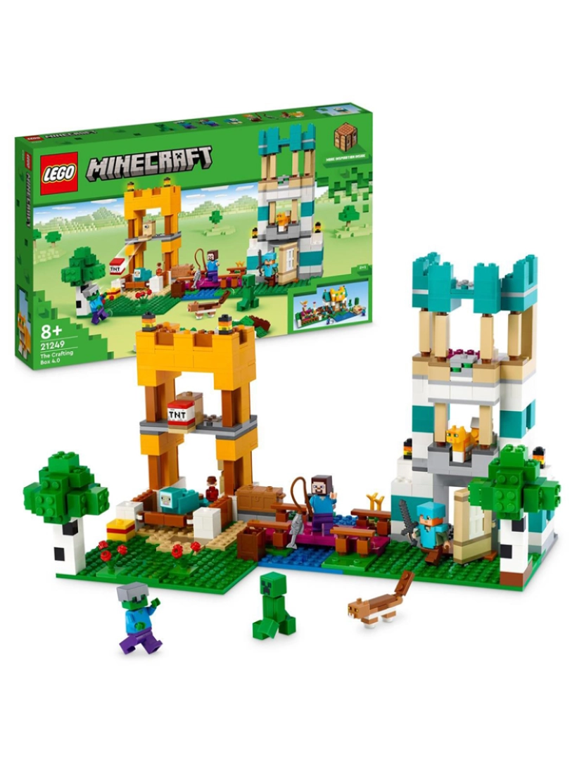 Lego - Lego Minecraft A Caixa De Crafting 4.0 21249