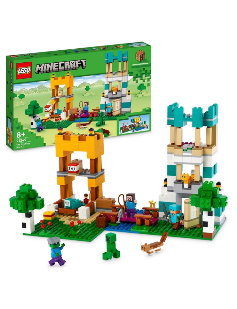 Lego - LEGO MINECRAFT A CAIXA DE CRAFTING 4.0 21249