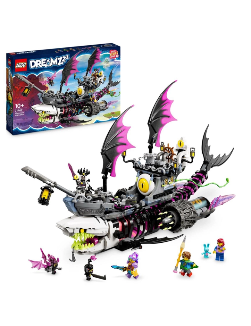 Lego - LEGO DREAMZZZ SHARKYNAU DOS PESADELOS 71469