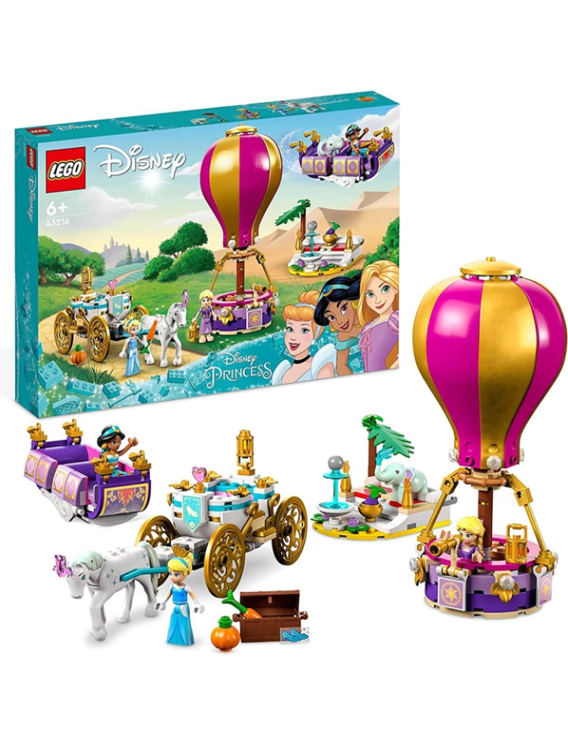 Lego - Lego Princess Viagem Encantada Das Princesas 43216