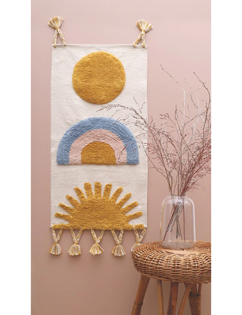 imagem de Arco de parede de decoração de sol no céu4