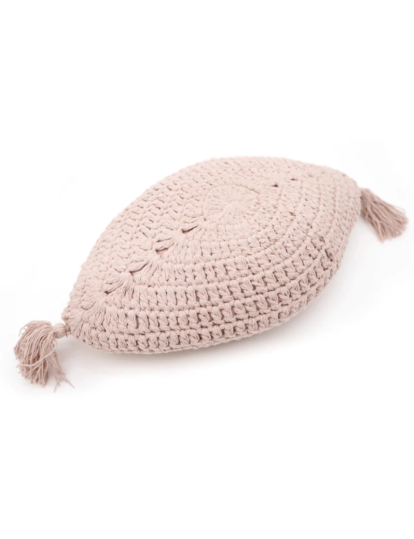 imagem de Plum Rose Nude Cushion Bohemian Crochet3