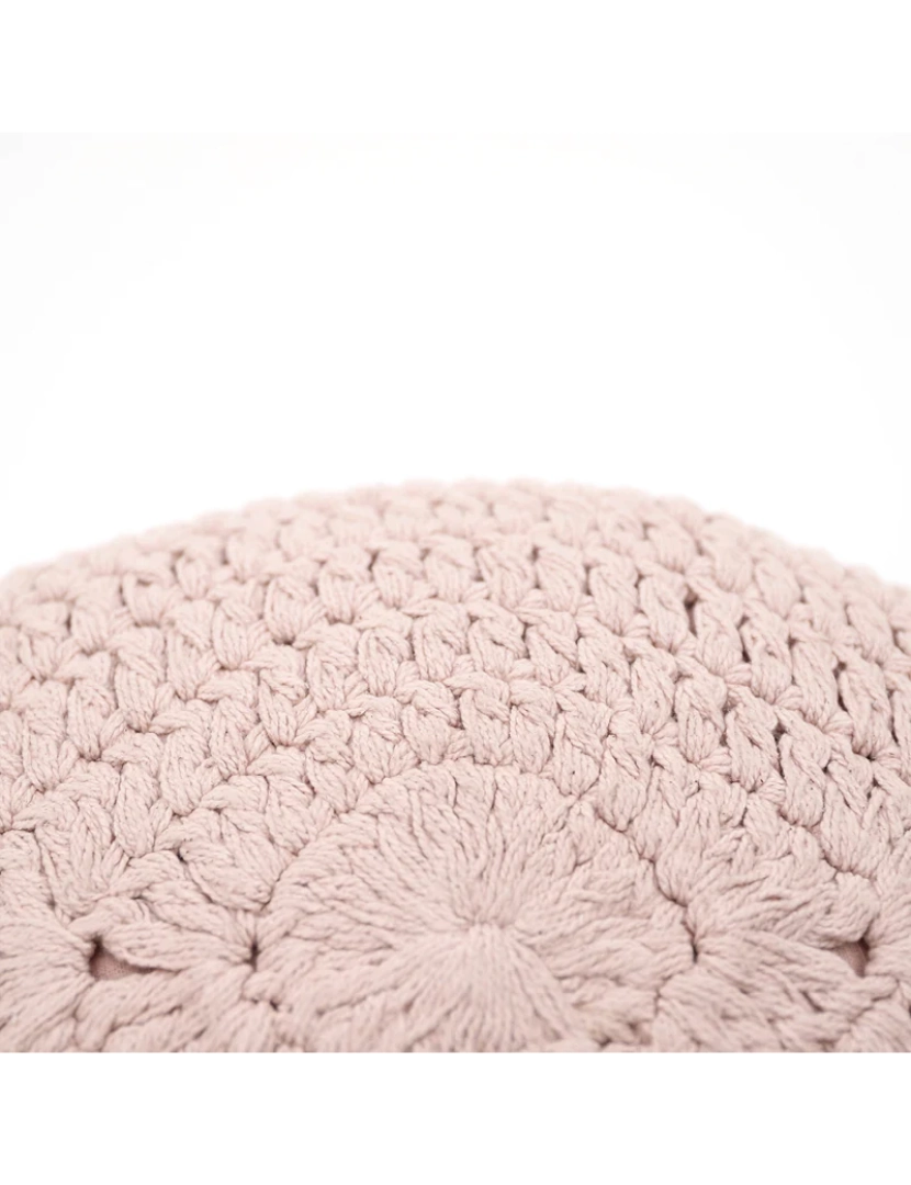 imagem de Plum Rose Nude Cushion Bohemian Crochet4