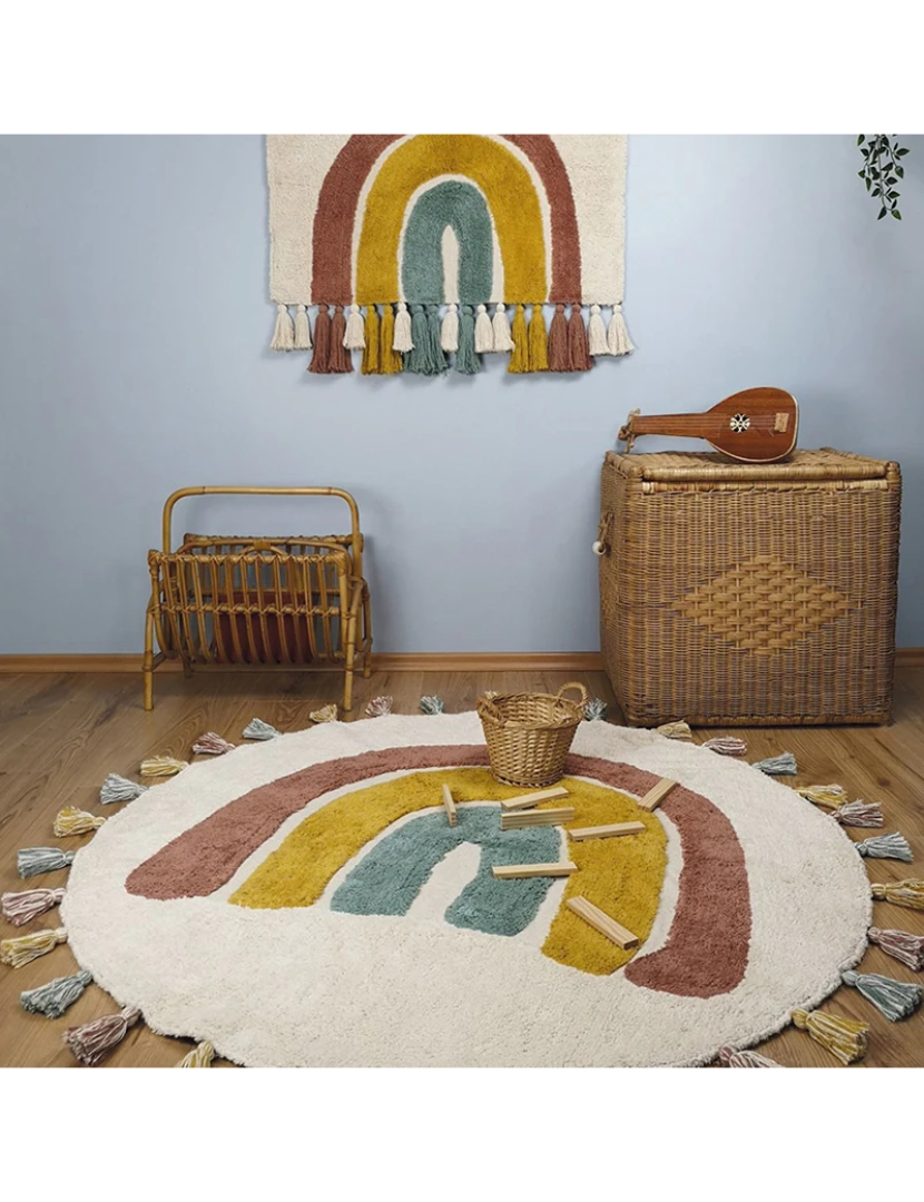 Nattiot - Tapetes de arco-íris Tapetes de arco-íris para crianças