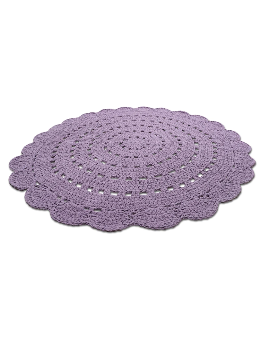 imagem de Alma Mauve Tapis Enfant Crochet2