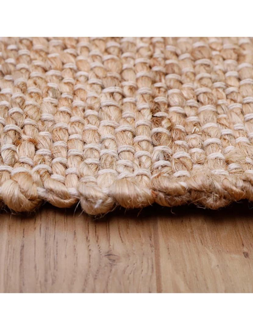 imagem de Lenny Tapis Jute & Coton3