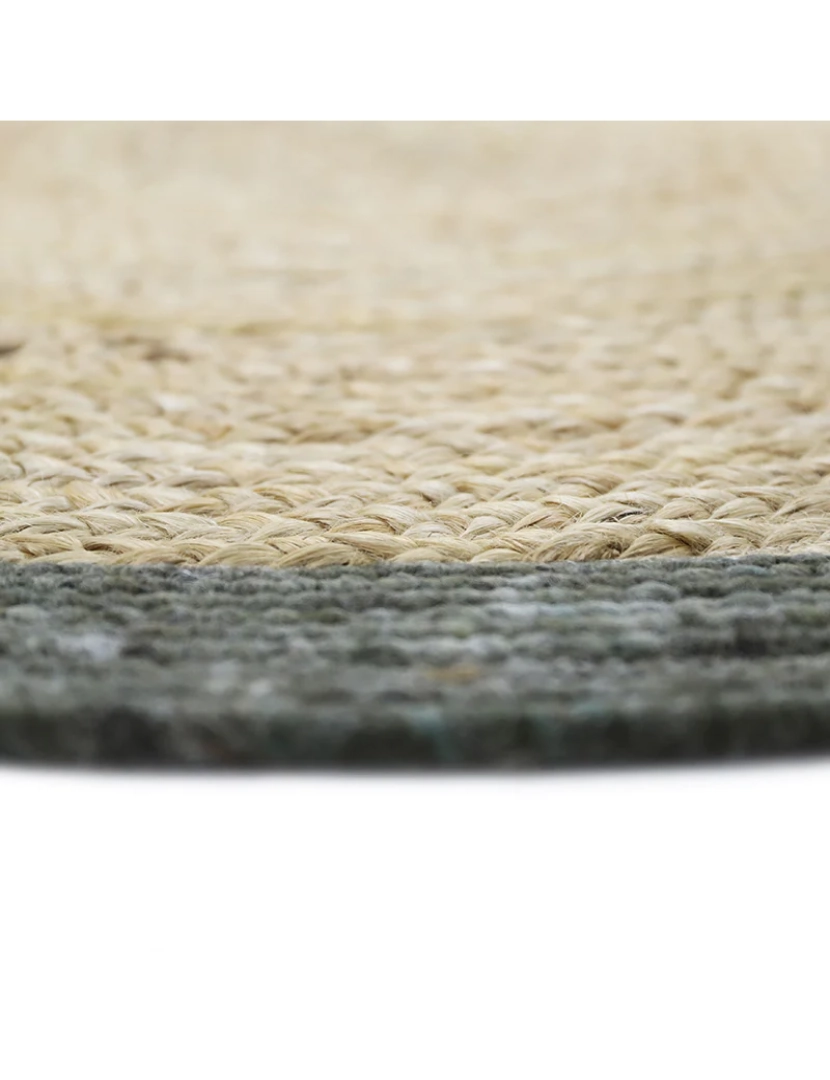 imagem de Yhuki Olive S Tapis Jute & Laine6