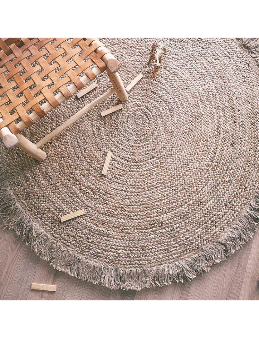 imagem de Terra Tapis Jute com Franges2