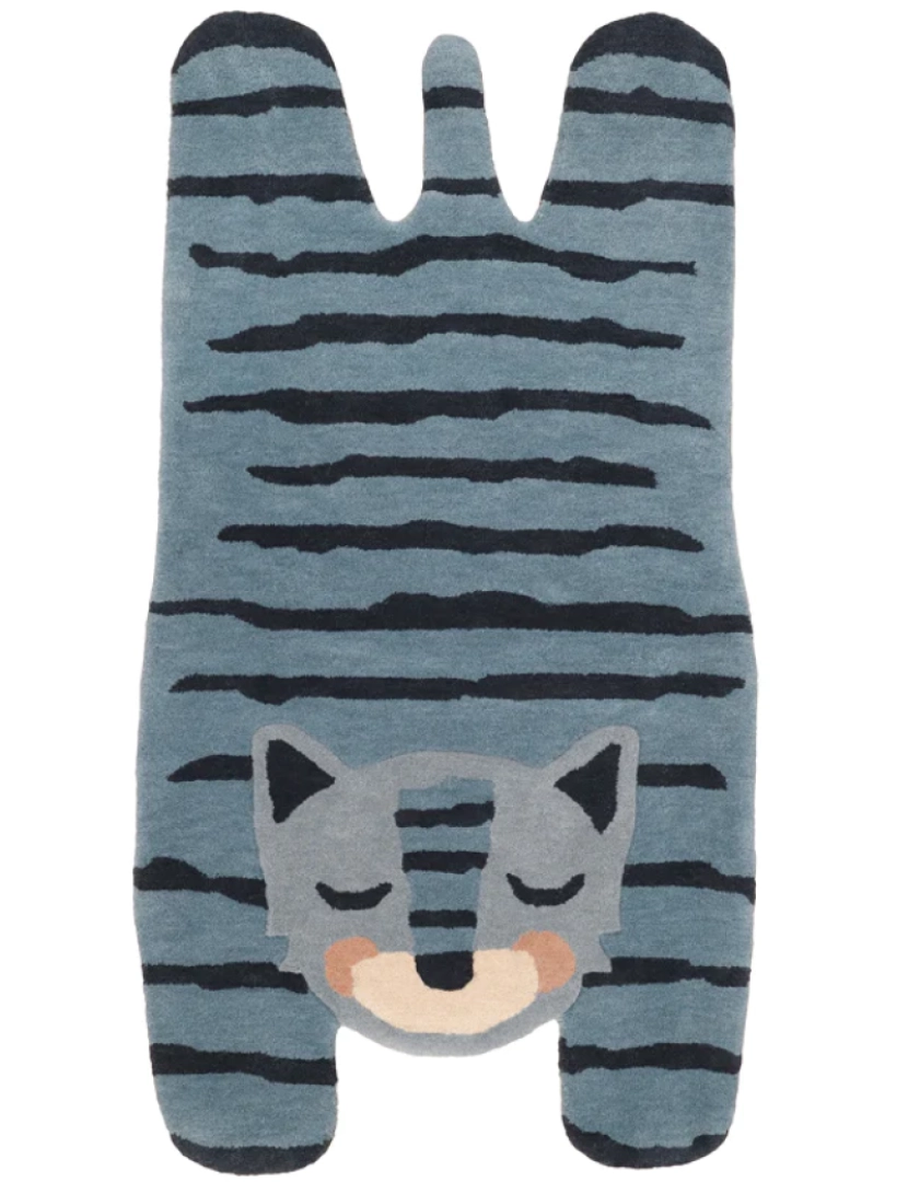 imagem de Azul Tigger Tapis Enfant Tigre3