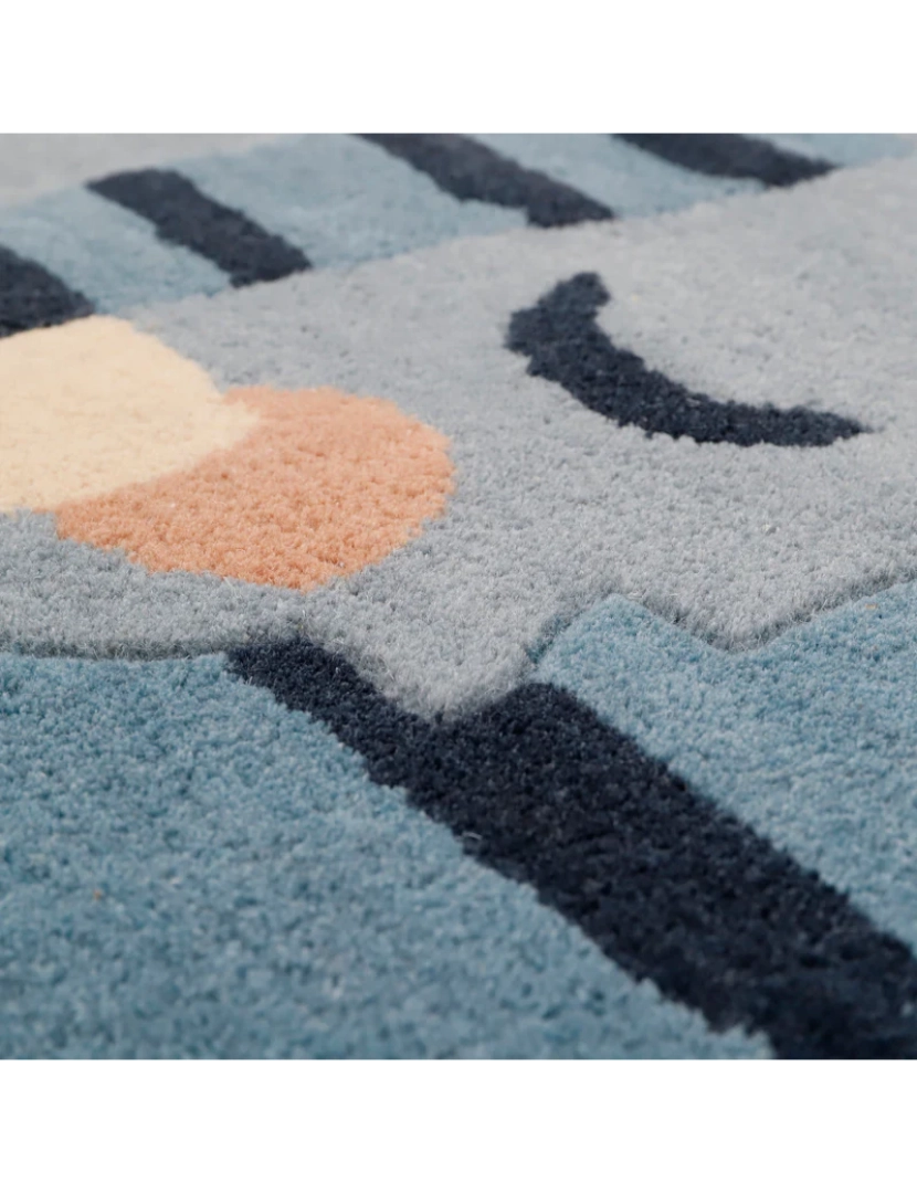 imagem de Azul Tigger Tapis Enfant Tigre5