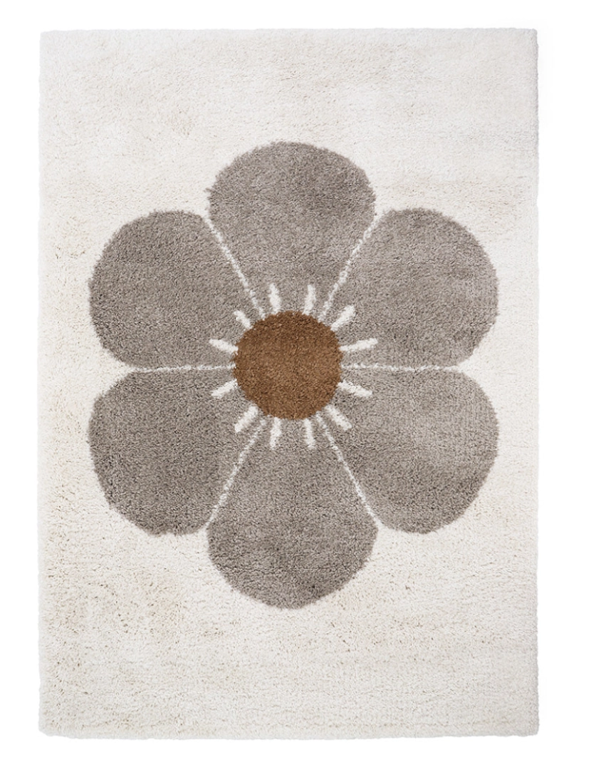 Nattiot - Bohemian Daisy Tapis Enfant Fleur