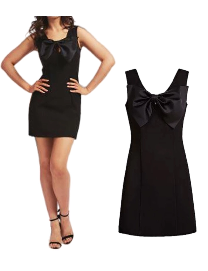 Guess Jeans - Vestido Curto Senhora Preto