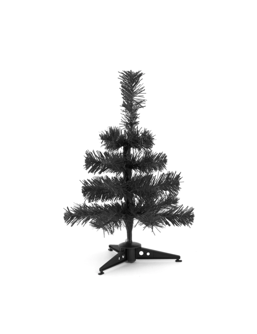 DAM - DAM Árvore de Natal  com ramos ajustáveis ​​30cms 15x15x30 Cm. Cor preta