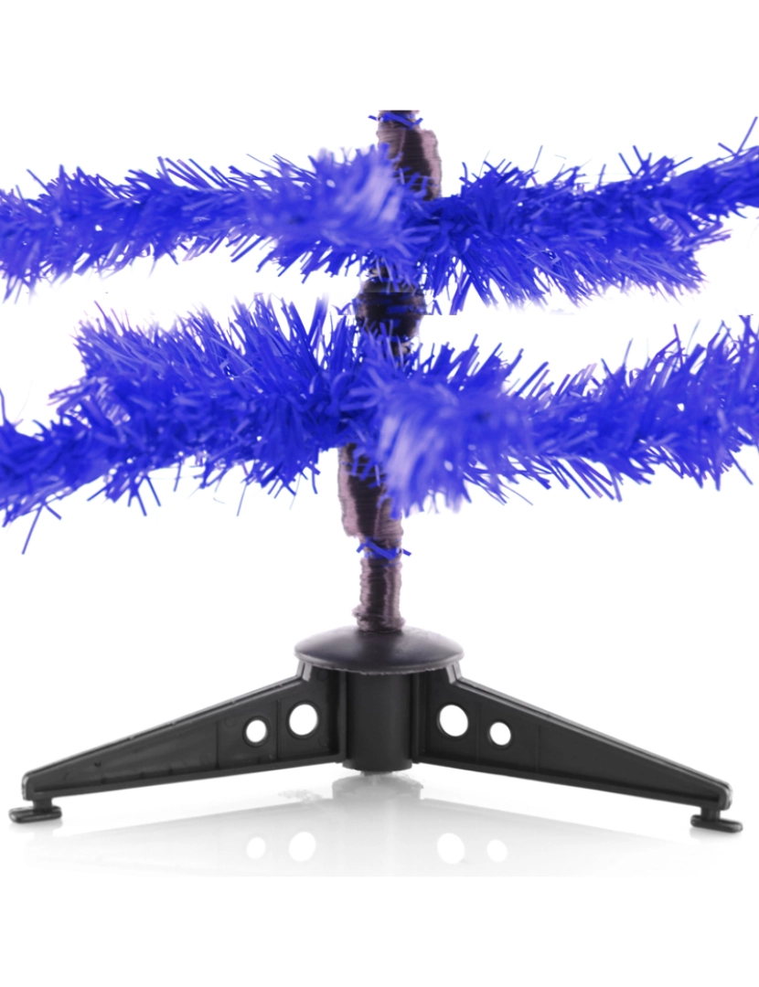 imagem de DAM Árvore de Natal  com ramos ajustáveis ​​30cms 15x15x30 Cm. Cor azul2