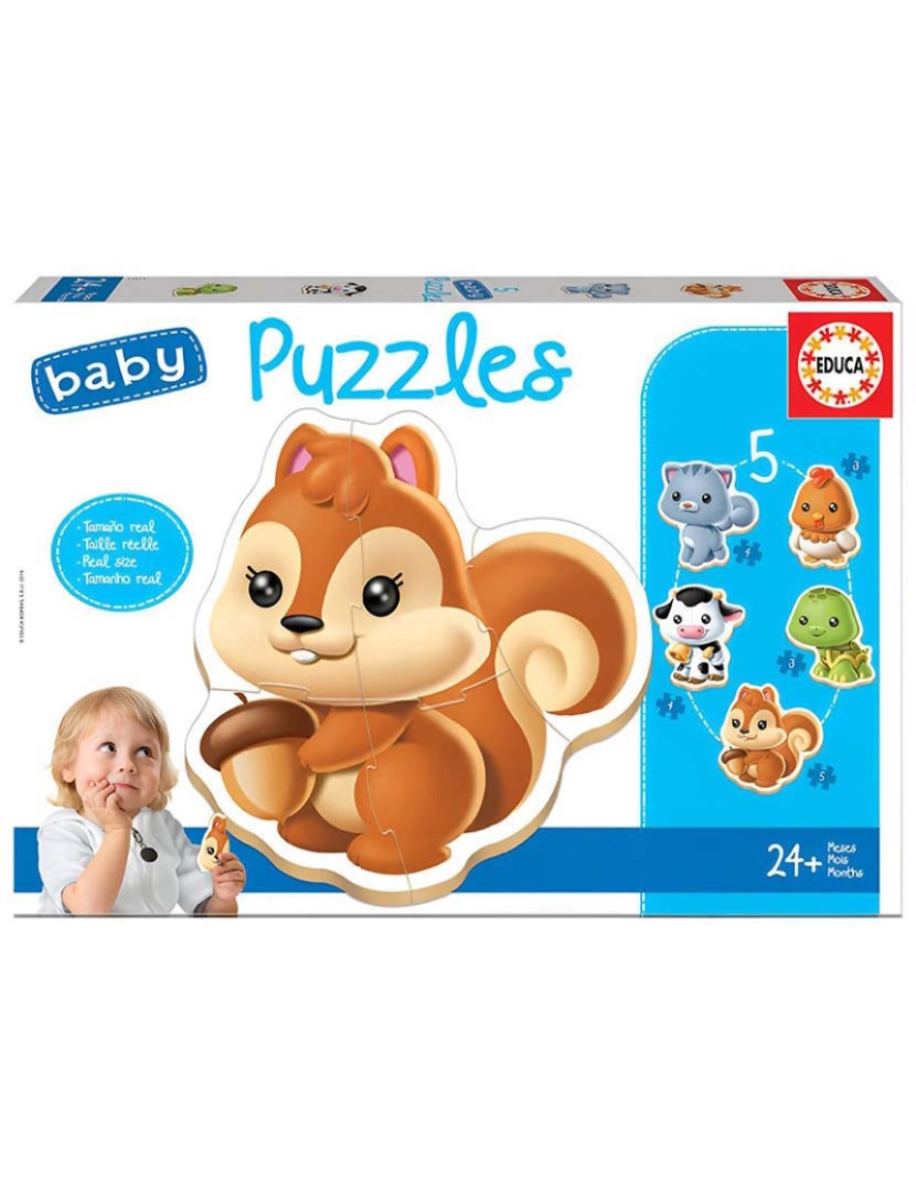 Educa - BABY PUZZLES ANIMAIS 13473