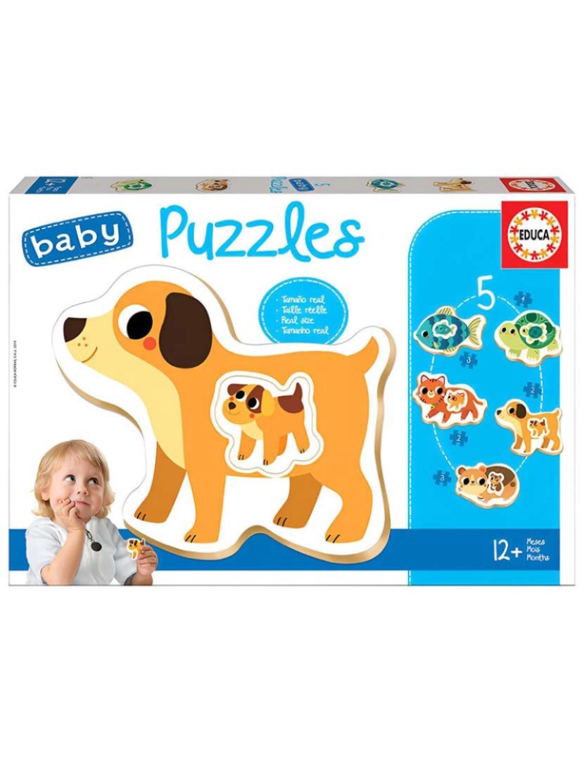 Educa - BABY PUZZLES DOMESTICOS +12 M 17573