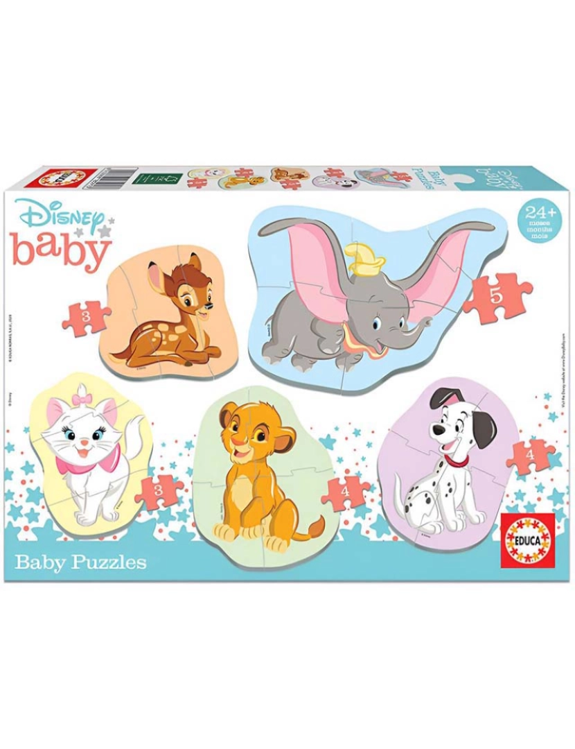 Educa - BABY DISNEY ANIMAIS 2 18591