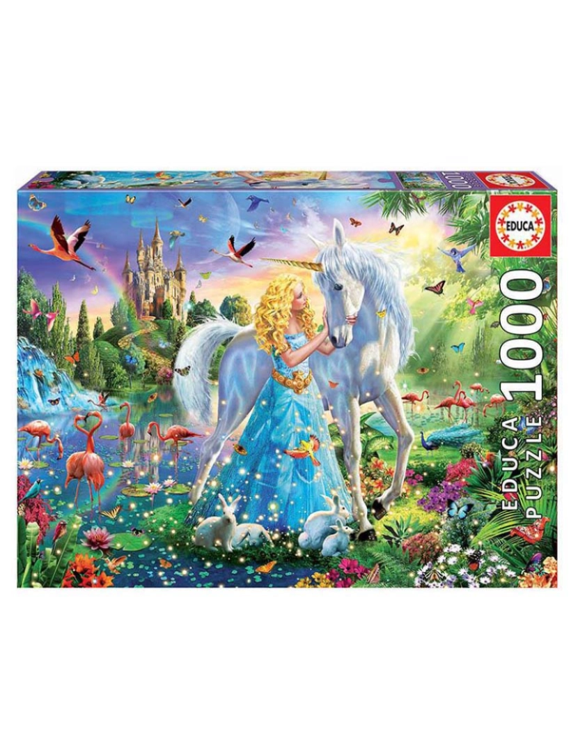 Educa - 1000 A PRINCESA E O UNICORNIO 17654