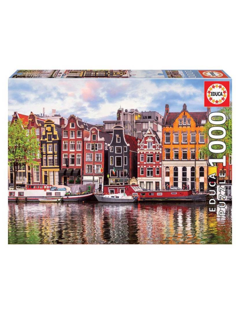 Educa - Puzzle 1000 Casas Dançantes, Amsterdão 18458