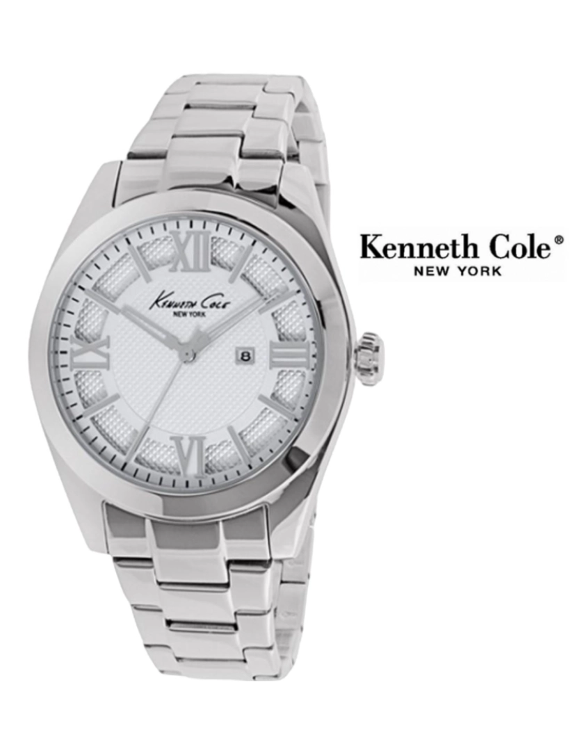 Kenneth Cole New York - Relógio Kenneth Cole New York Dress Sport Prateado