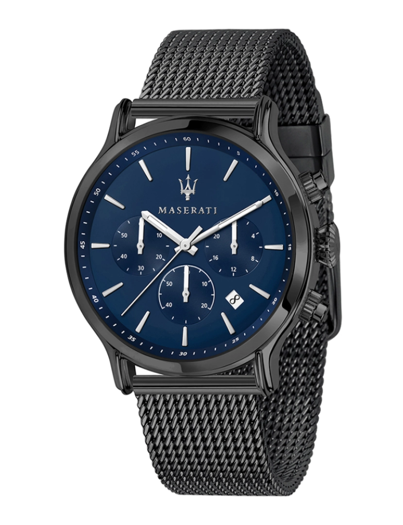 Maserati - Relógio Homem Cinza e Azul