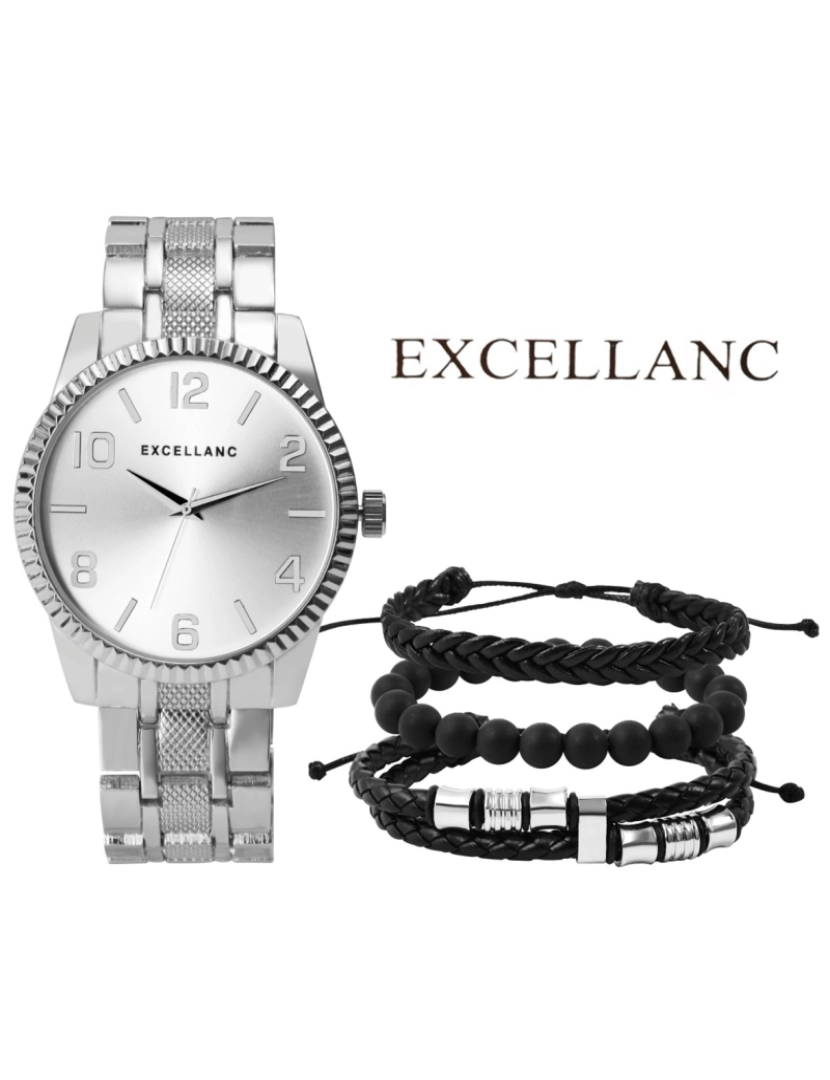 Excellanc - Excellanc Conjunto  Relógio + 3 Pulseiras 2800090-004