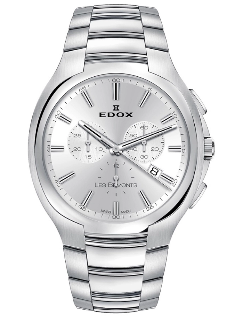 Edox - Relógio EDOX SwissSTF Les Bemonts Chrono 10239-3-AIN