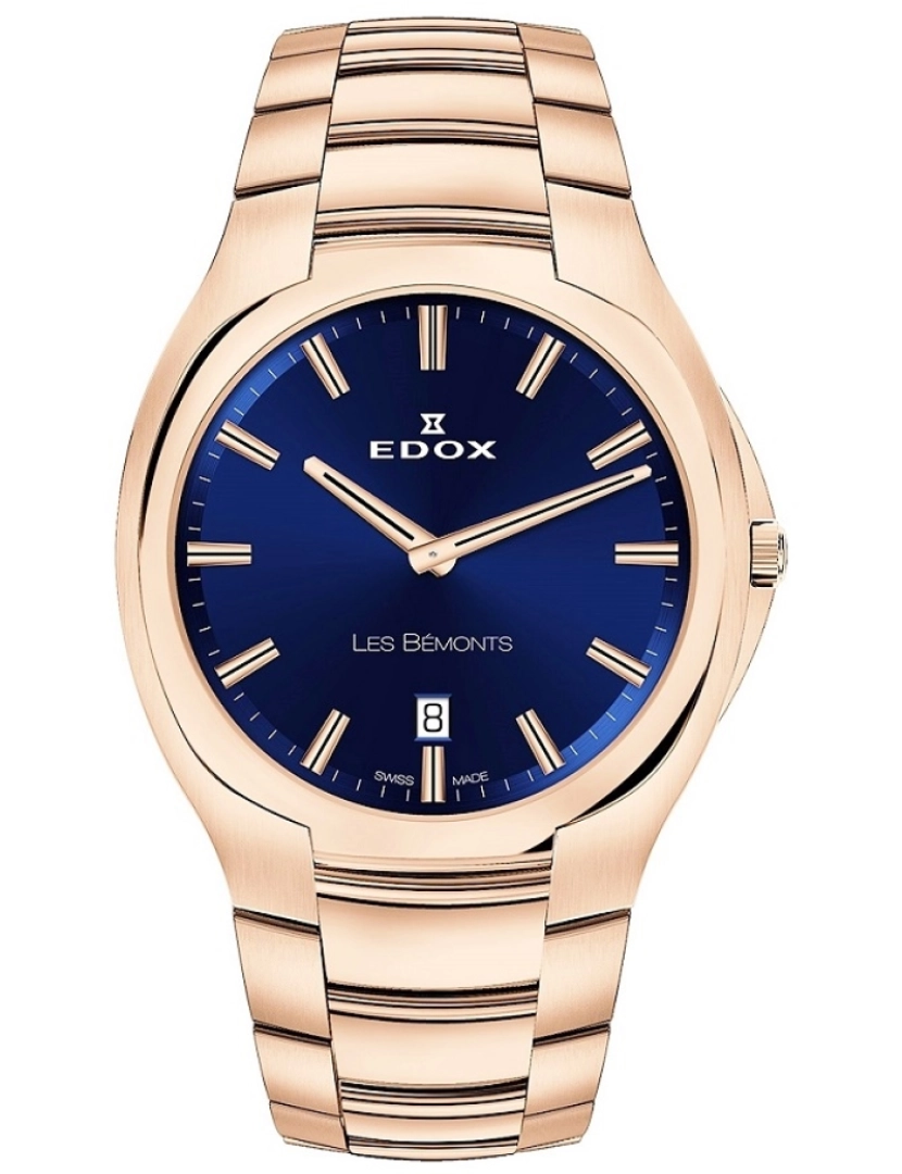Edox - Relógio EDOX SwissSTF Les Bemonts 56003-37R-BUIR