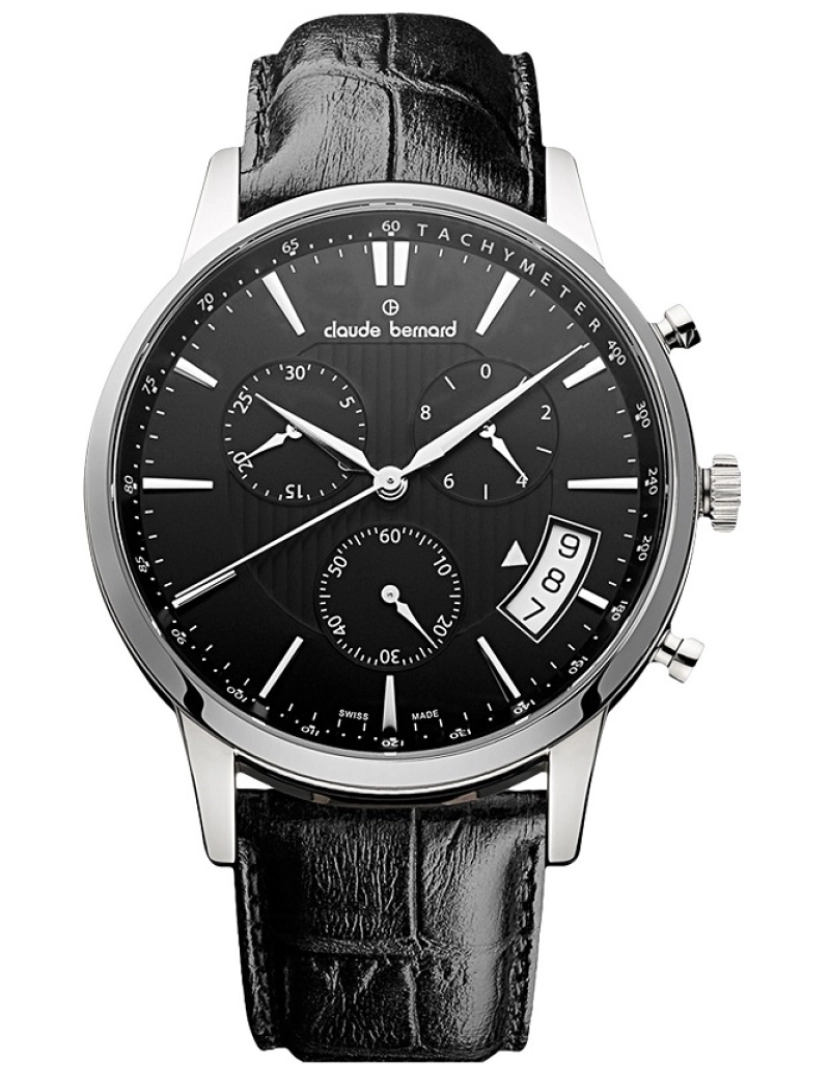 Claude Bernard - Relógio Claude Bernard STF Classic Chrono 01002-3-NIN