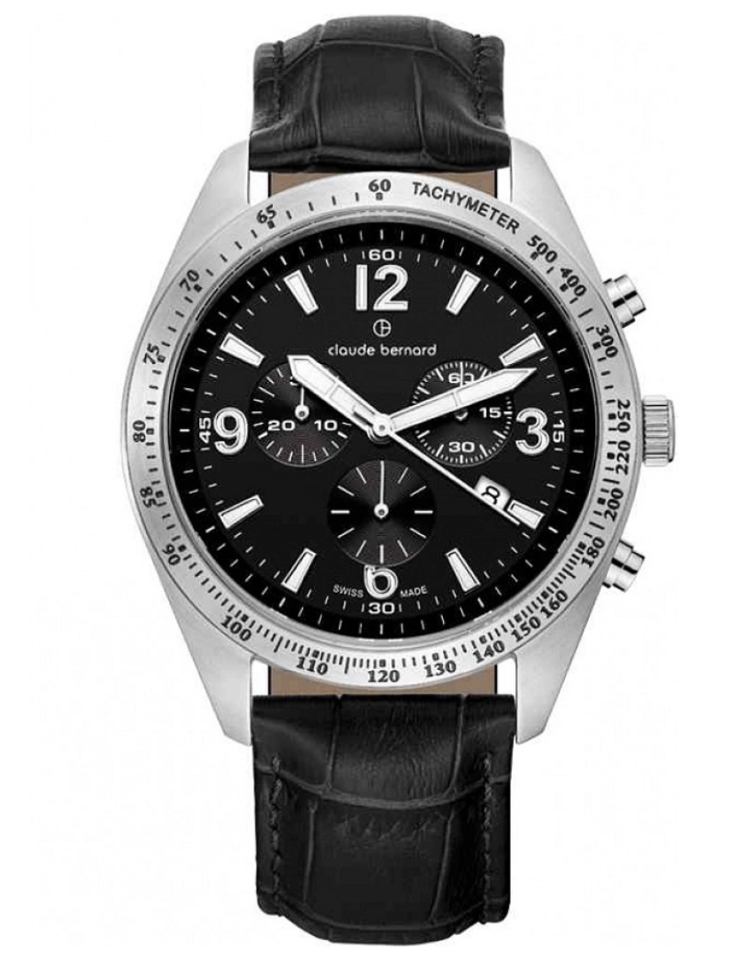 Claude Bernard - Relógio Claude Bernard STF Classic ST50 Chrono 10247-3C-NB