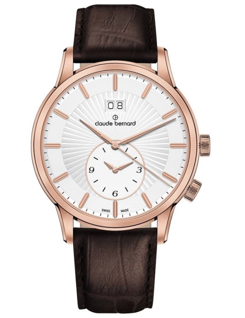 Claude Bernard - Relógio Claude Bernard STF Classic 2nd Time Zone 62007-37R-AIR